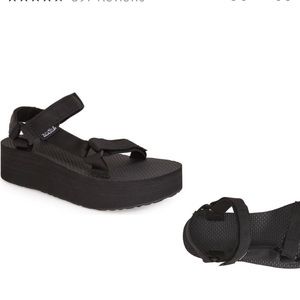 Teva platform sandals